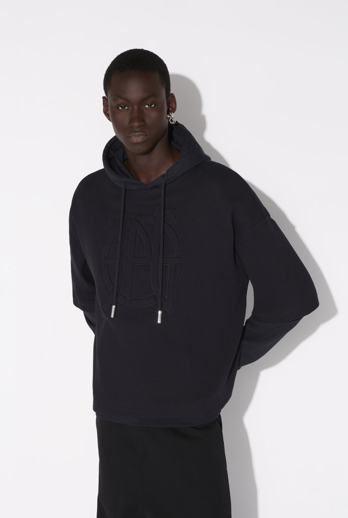 Jean Paul Gaultier Le Sweatshirt Oversize JPG Noir Noir