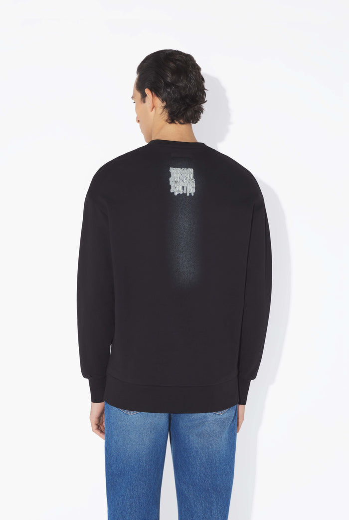 jean paul gaultier Le Sweatshirt Tattoo Ruban Noir Noir