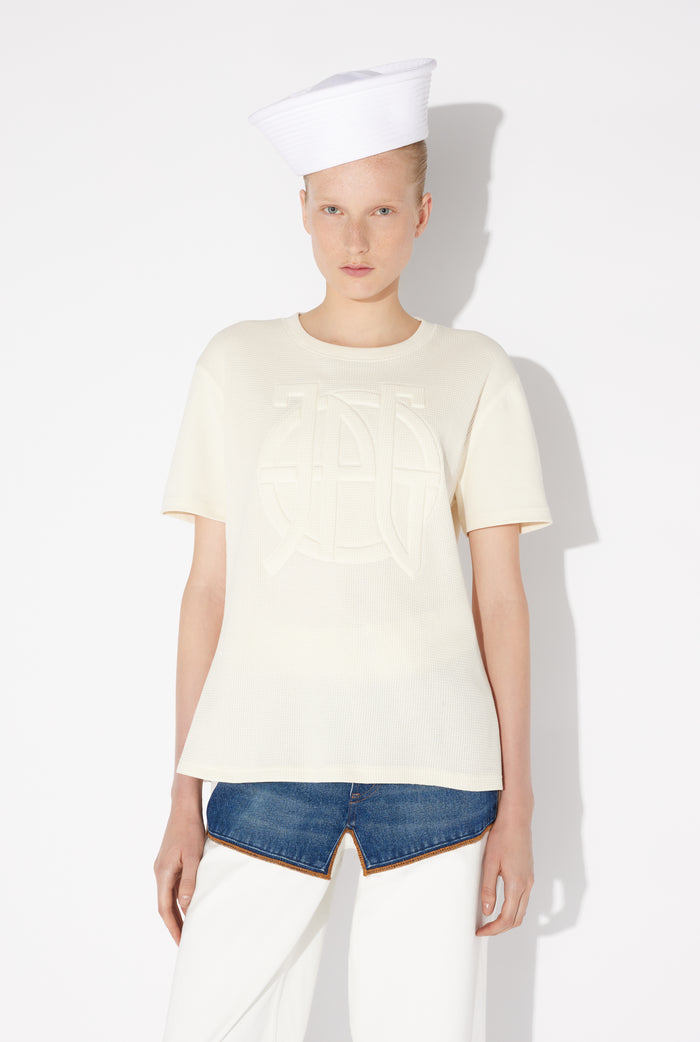 Jean Paul Gaultier Le T-Shirt Oversize JPG Ecru Écru