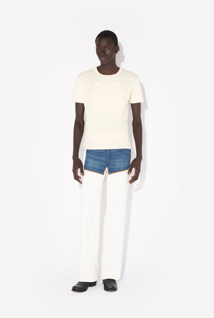 jean paul gaultier Le T-Shirt Oversize JPG Ecru Écru