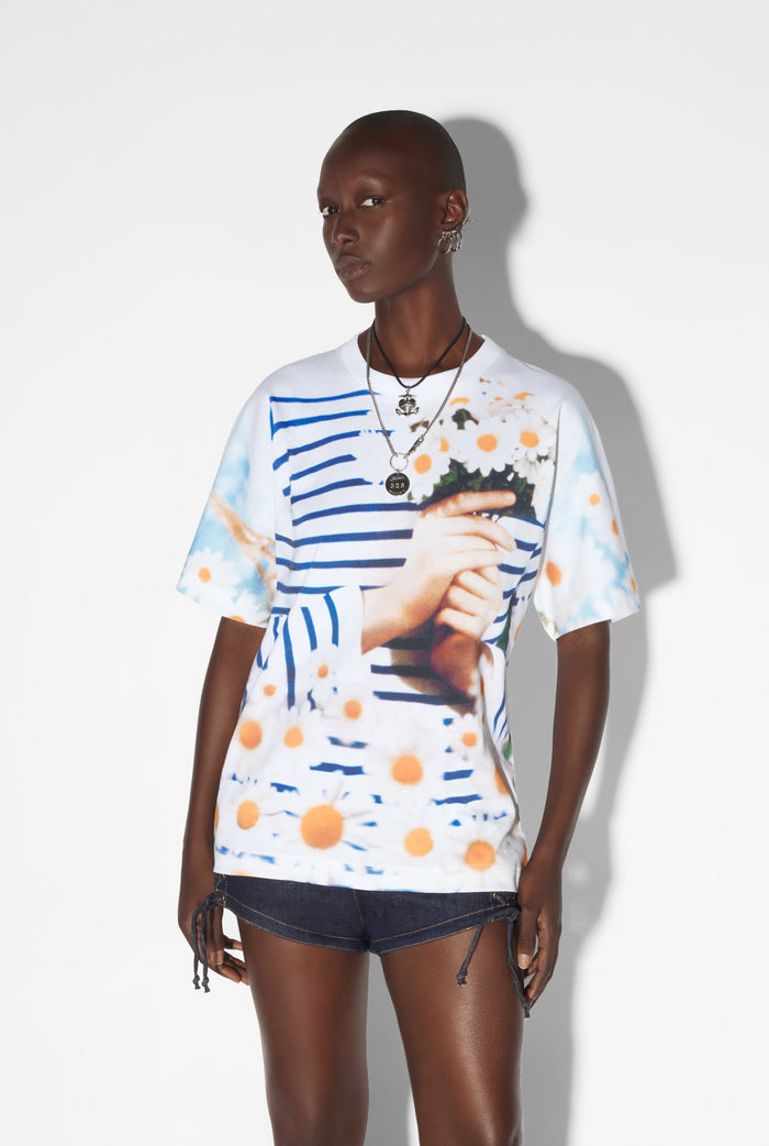 jean paul gaultier Le T-shirt Pierre & Gilles Femme Multicolore