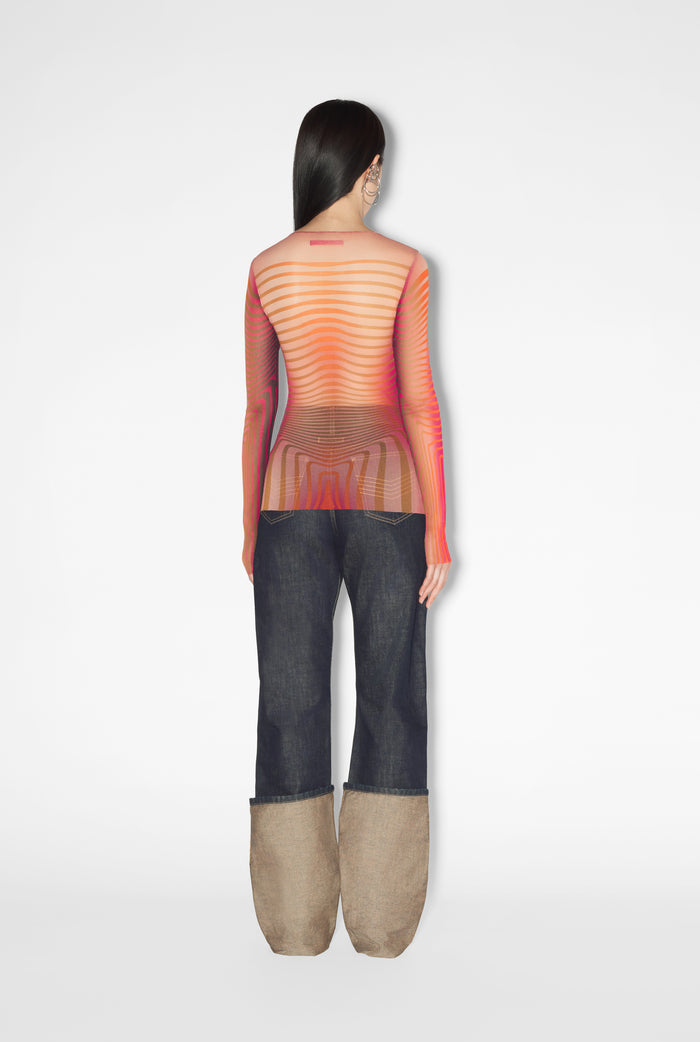 Jean Paul Gaultier Le Top Body Morphing Rouge Rouge