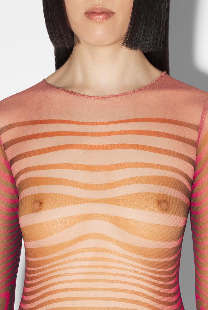 Jean Paul Gaultier Le Top Body Morphing Rouge Rouge