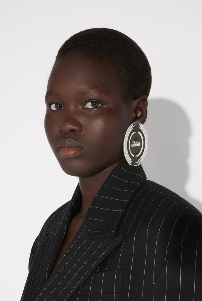 jean paul gaultier Les Boucles d'oreilles Canettes Argent