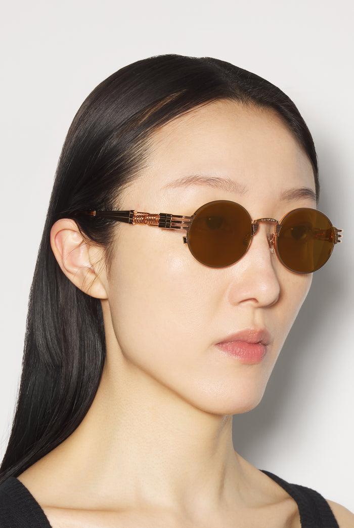 Jean Paul Gaultier Les Lunettes De Soleil 56-6106 Rose Gold Rose
