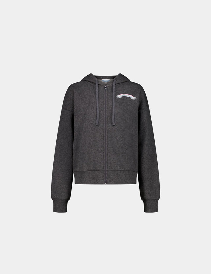 jennyfer Gilet zippé My Little Pony x Jennyfer gris antharcite chiné