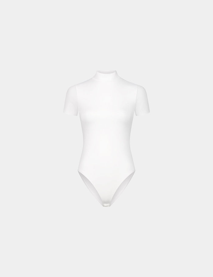 jennyfer Body à col montant blanc