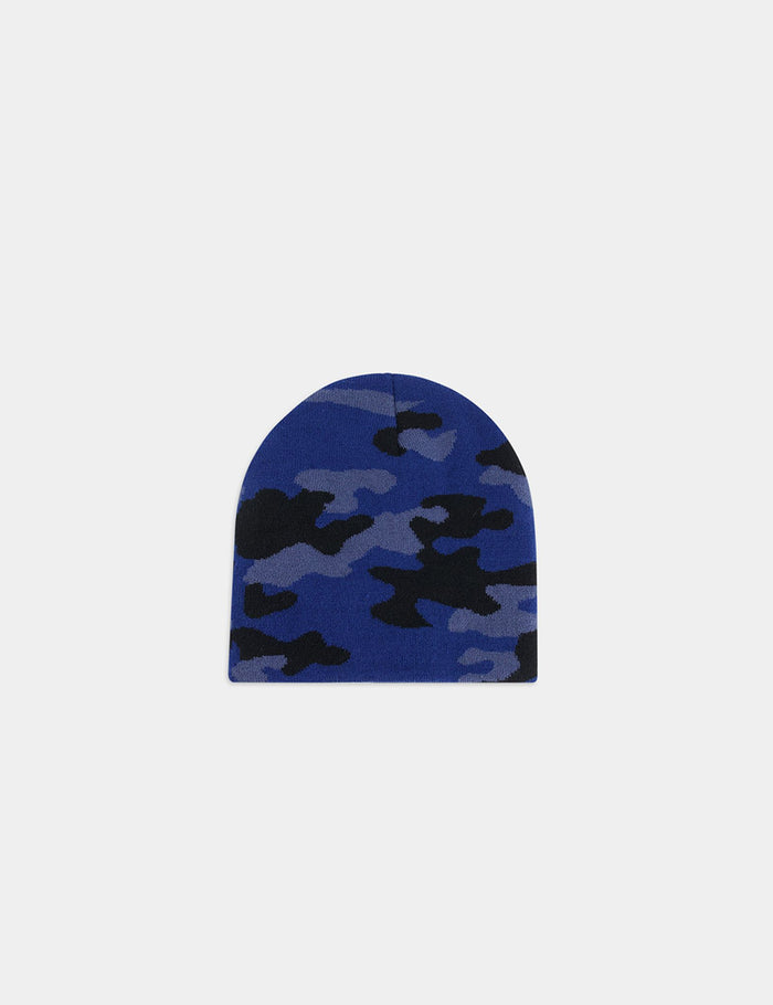 jennyfer Bonnet camouflage bleu ardoise
