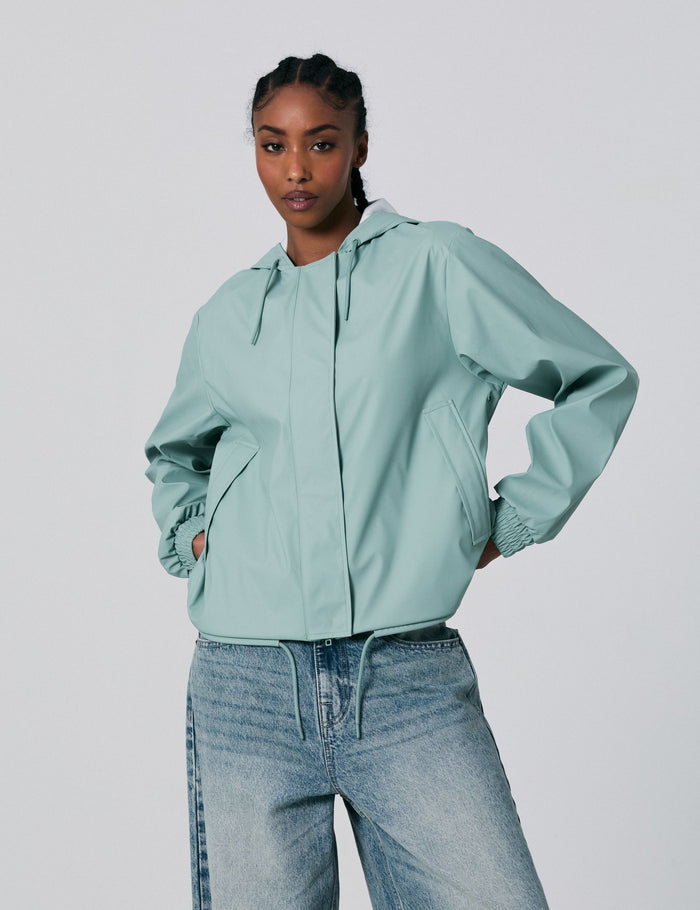 jennyfer Imperméable vert clair