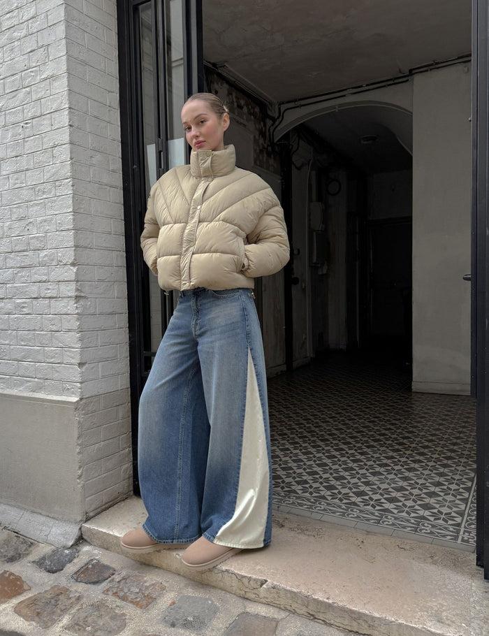 jennyfer Jean Maxi Wide Leg bleu