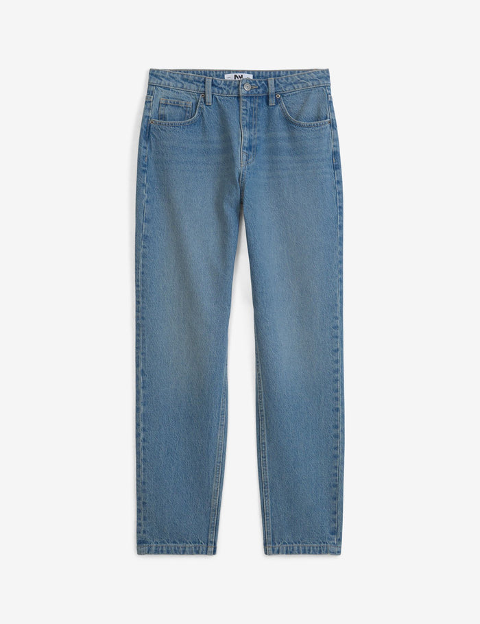 jennyfer Jean Mom taille haute bleu