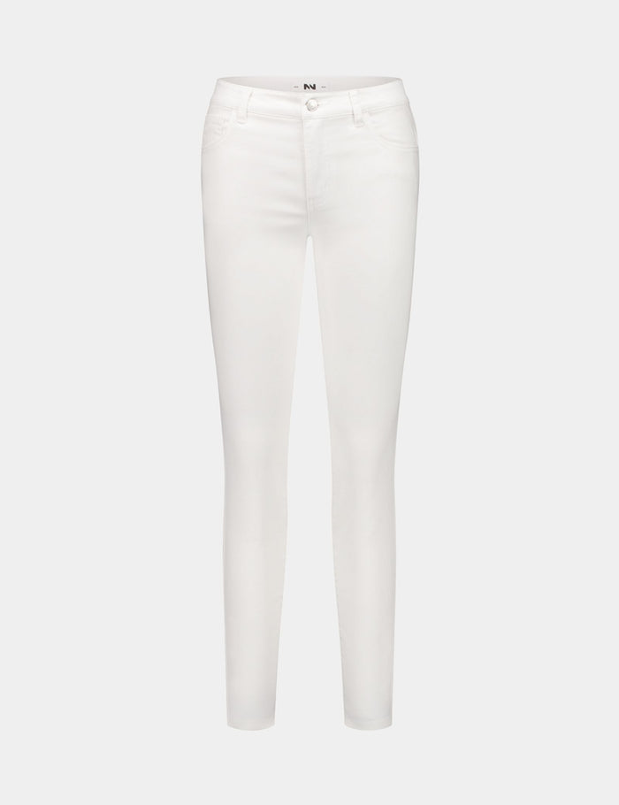 jennyfer Jean Skinny taille haute blanc