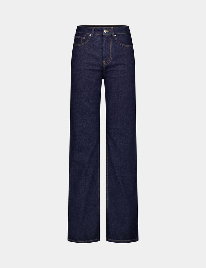 jennyfer Jean straight taille basse bleu