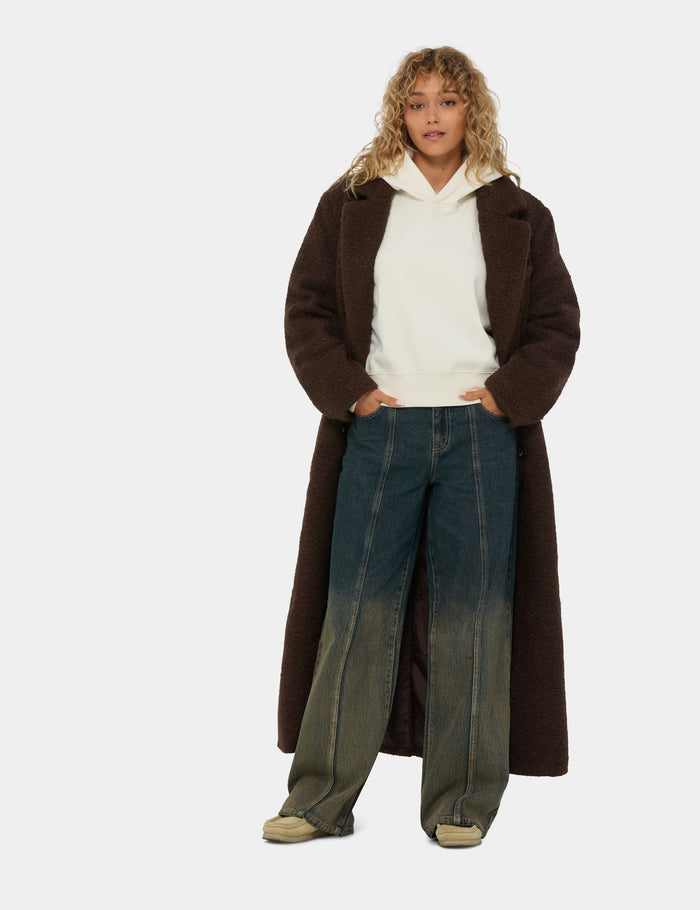 jennyfer Jean Wide Leg taille médium bleu