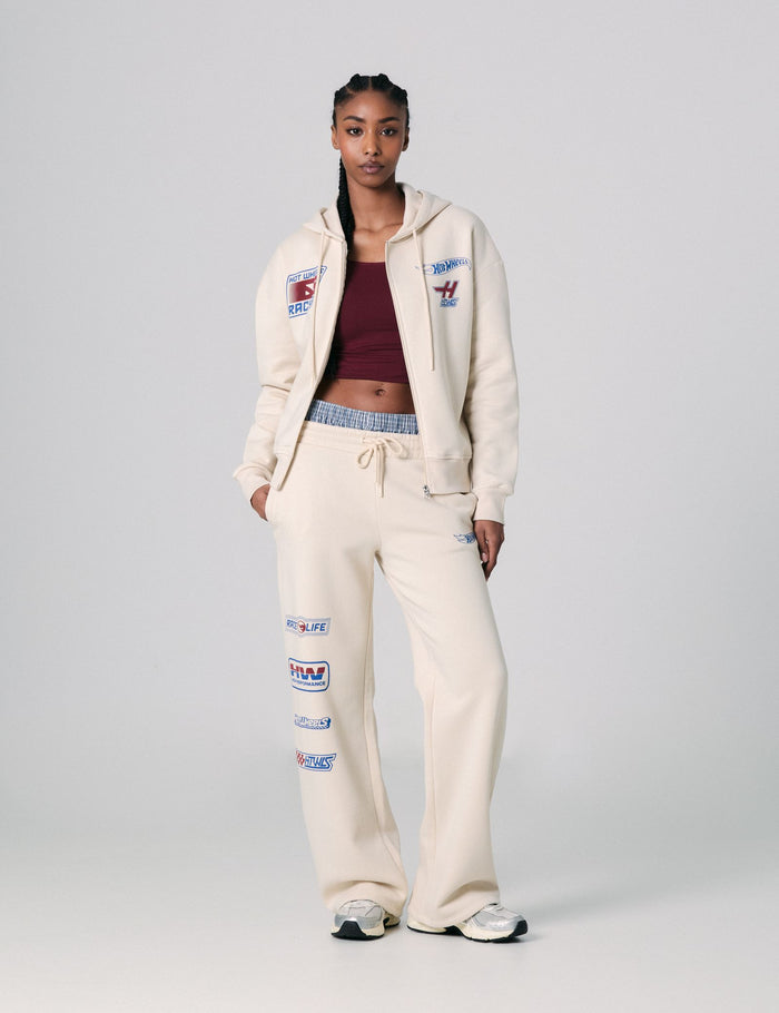 jennyfer Jogging Hot Wheels x Jennyfer crème