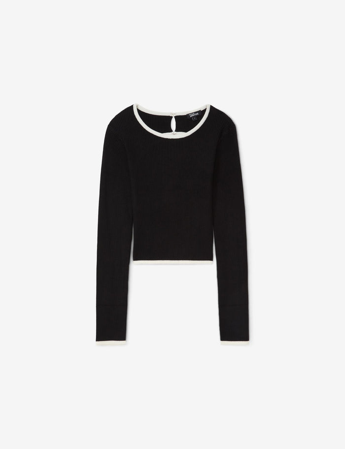 jennyfer Maille à dos nu noir