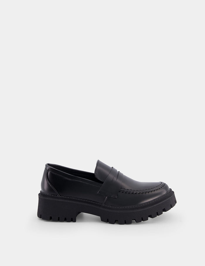 jennyfer Mocassins à semelles montantes noires