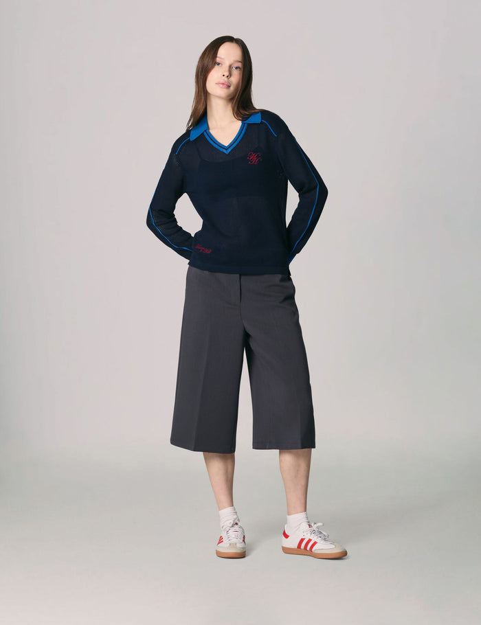 jennyfer Pantacourt tailleur gris foncé