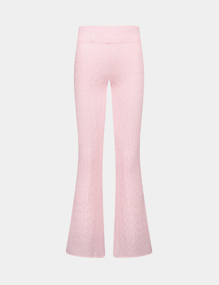 jennyfer Pantalon en maille rose