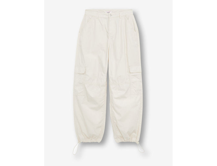 jennyfer Pantalon parachute avec poches beige