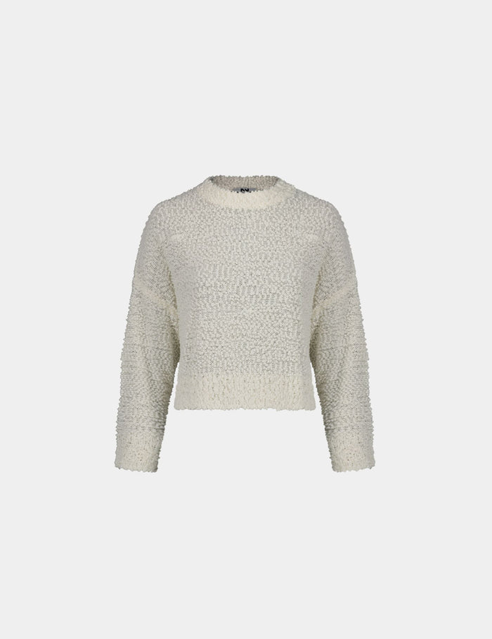 jennyfer Pull en maille écru