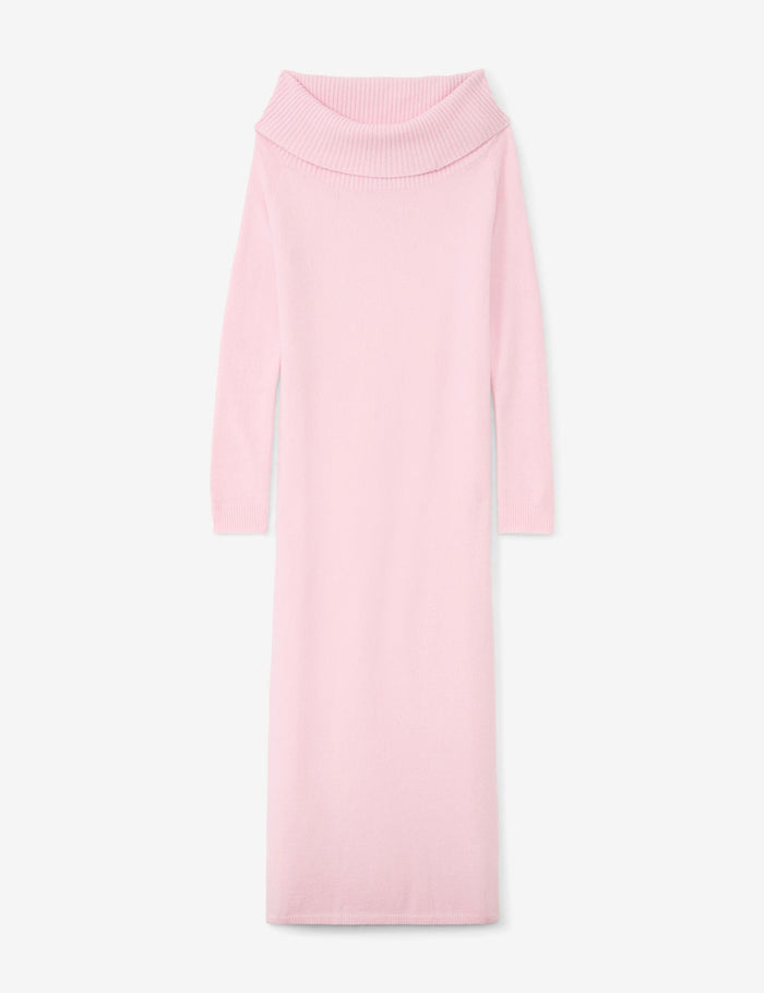 jennyfer Robe longue d'hiver rose