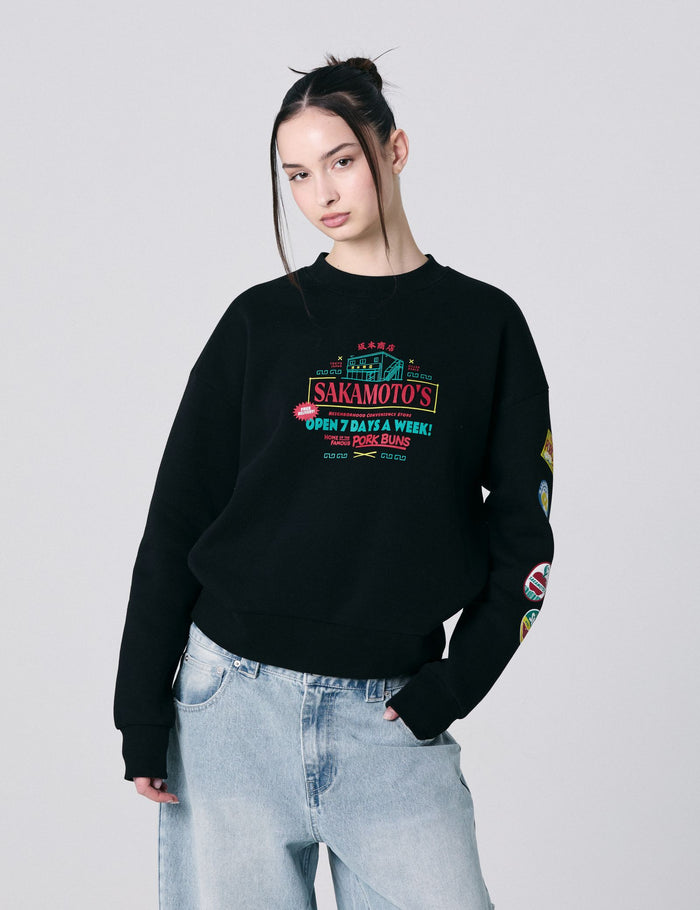 jennyfer Sweat Sakamoto Days x Jennyfer noir
