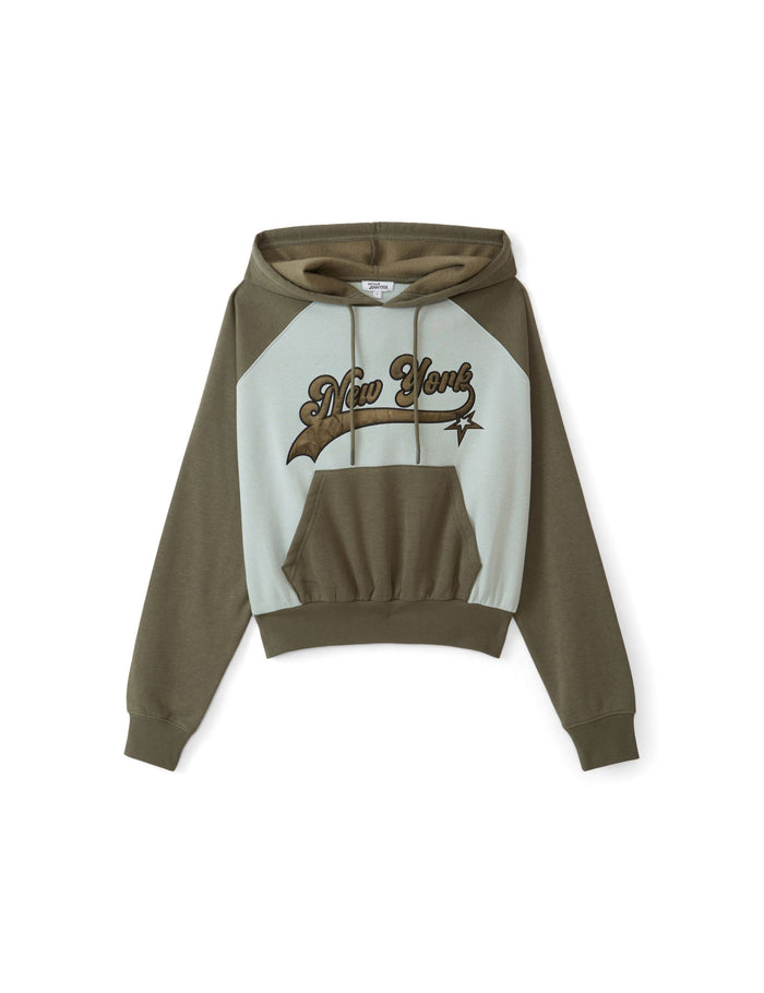 jennyfer Sweat vert clair New York