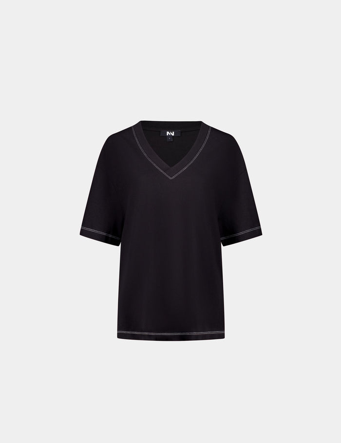 jennyfer T-shirt à manches courtes oversize noir