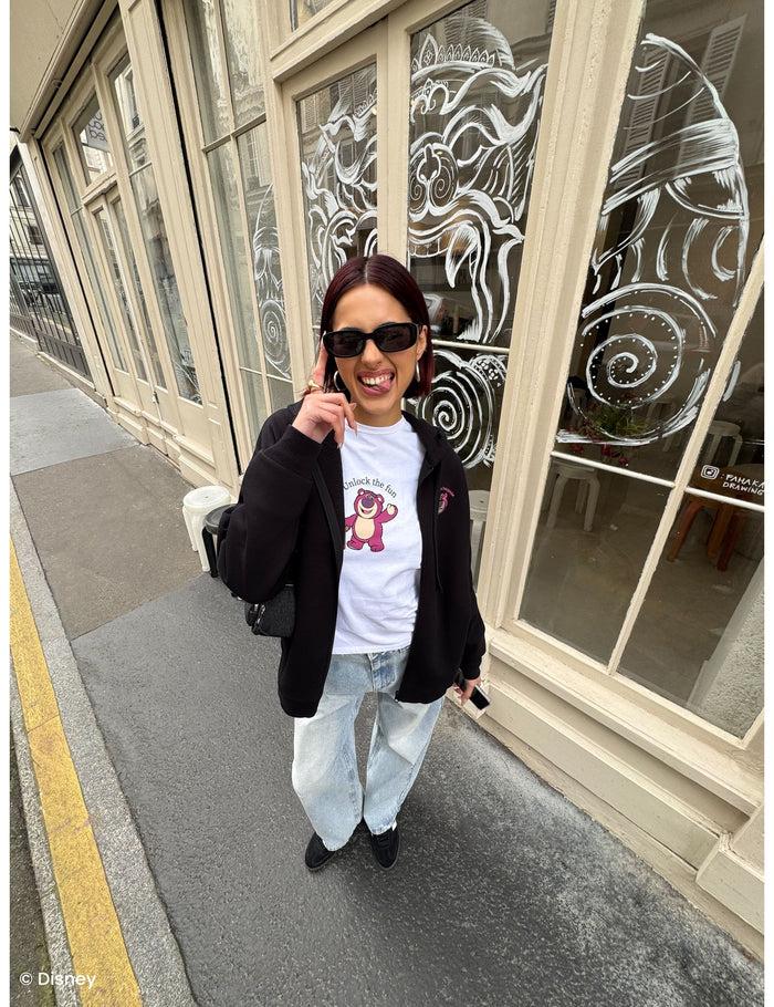 jennyfer T-shirt blanc Toy story x Jennyfer