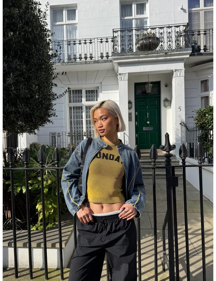 jennyfer Veste en jean bleu