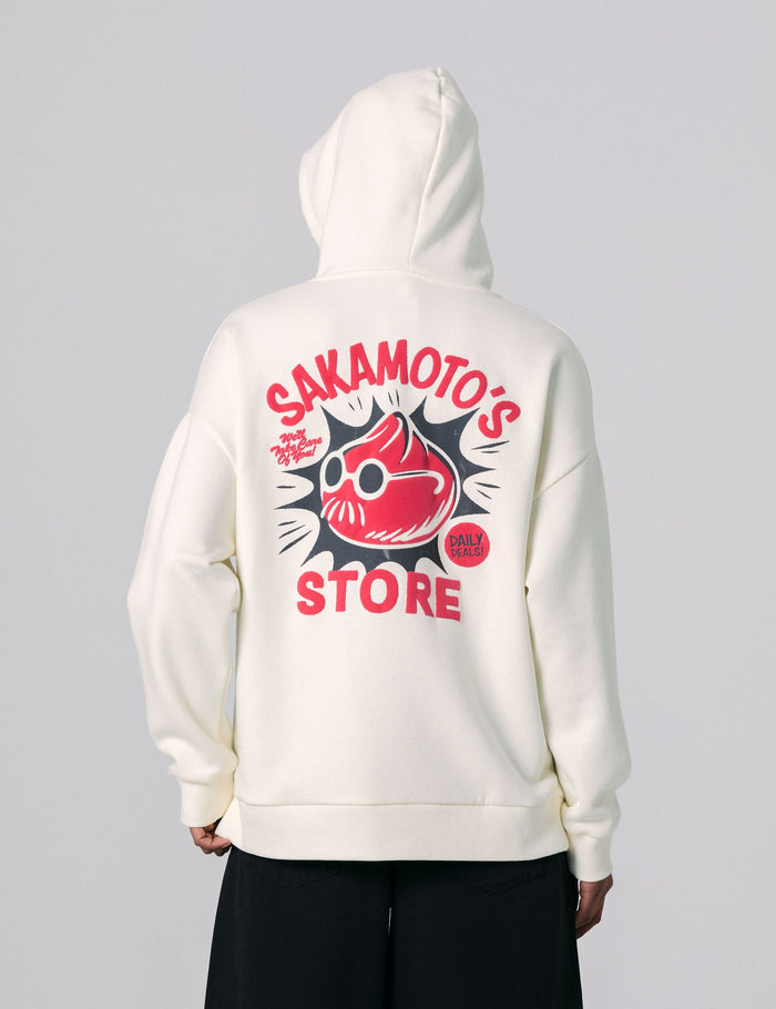 jennyfer Sweat à capuche Sakamoto Days x Jennyfer sable