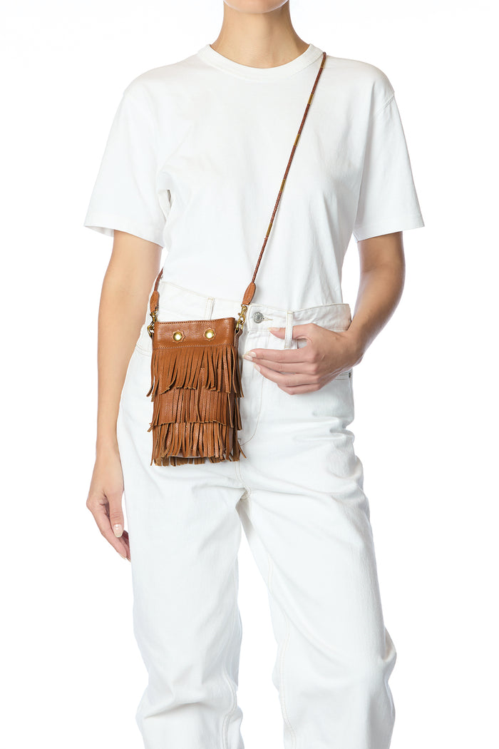 Jerome Dreyfuss Ben Mini Croûte Velours Haenyeo Caramel