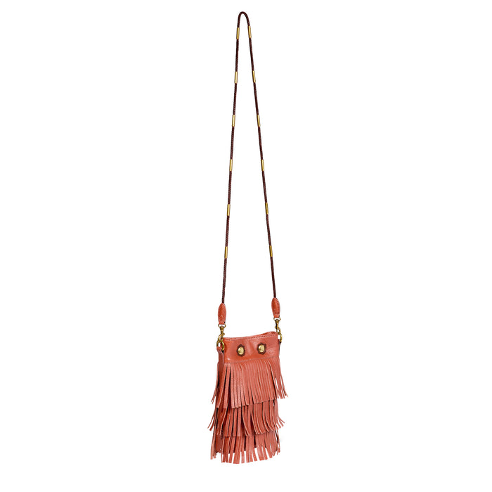 Jerome Dreyfuss Ben Mini Croûte Velours Haenyeo Terracotta