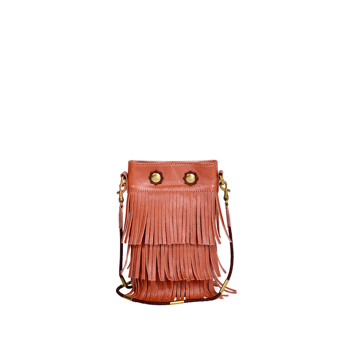 jerome dreyfuss Ben Mini Croûte Velours Haenyeo Terracotta