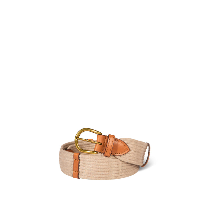 jerome dreyfuss Ceinture Sangle Large Vachette Chêne