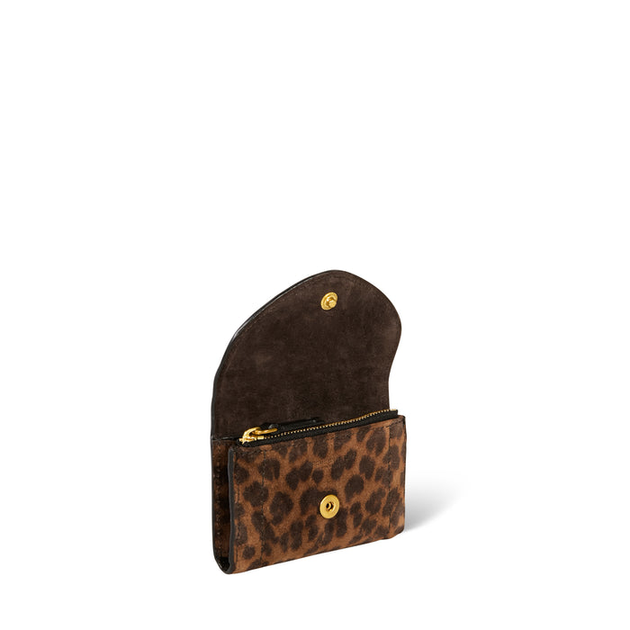 Jerome Dreyfuss Helmut PM Croûte Velours Imprimé Léopard Naturel