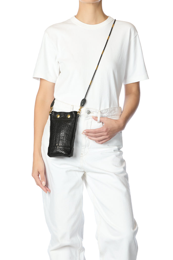 Jerome Dreyfuss Ben Mini Agneau Noir