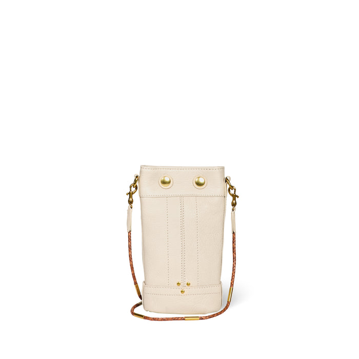 jerome dreyfuss Ben Mini Chèvre Ecru grainé