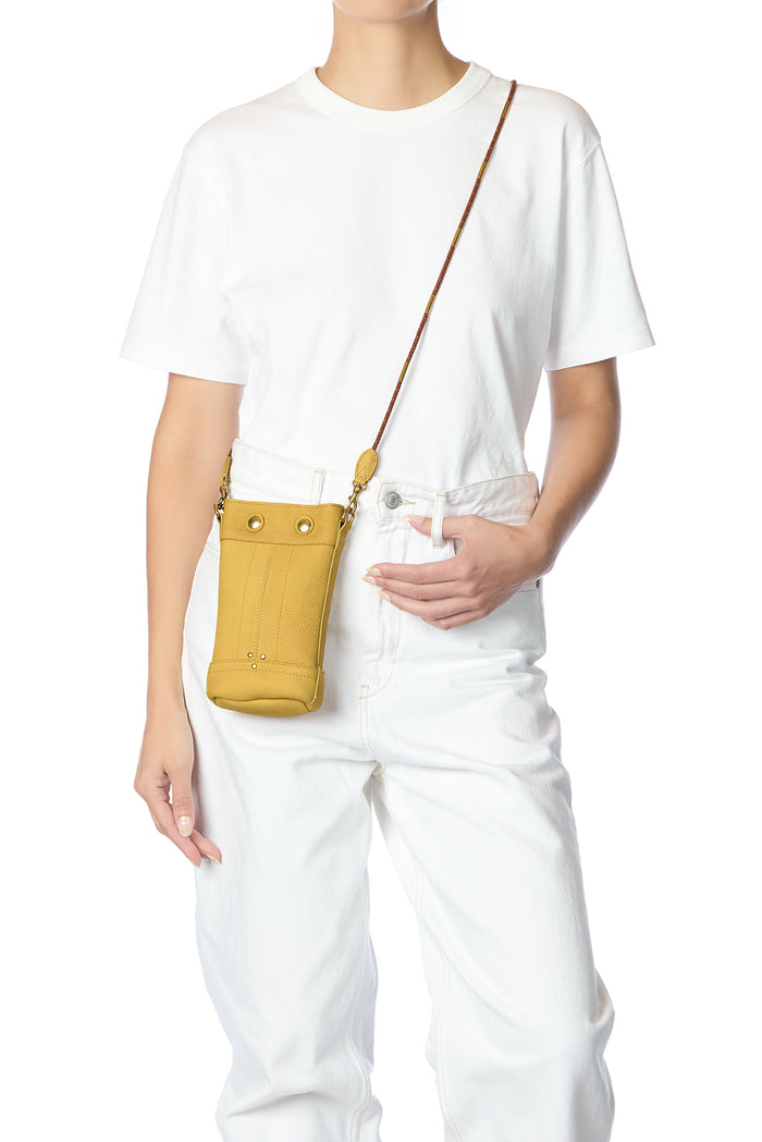 Jerome Dreyfuss Ben Mini Vachette Nubuck Mimosa