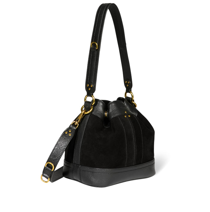 Jerome Dreyfuss Ben S Croûte Velours Noir