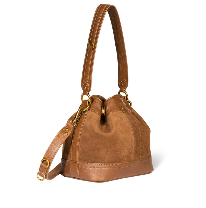 Jerome Dreyfuss Ben S Croûte Velours Tabac