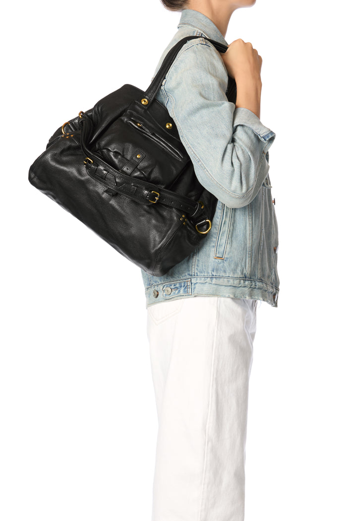 Jerome Dreyfuss Billy M Buffle Noir Brass