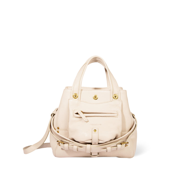 jerome dreyfuss Billy Nano Chèvre Ecru grainé