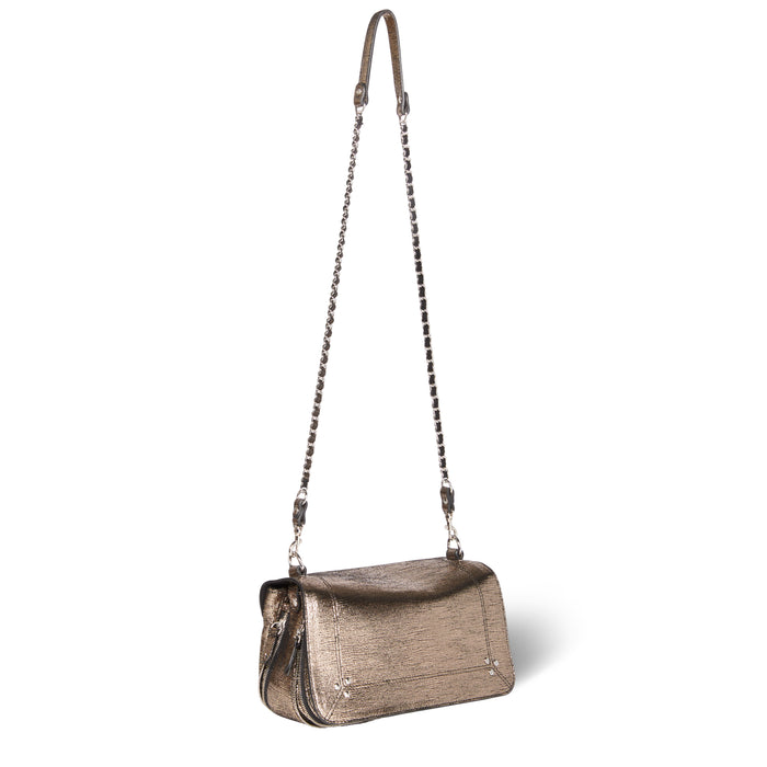 Jerome Dreyfuss Bobi Chèvre Lamé Champagne