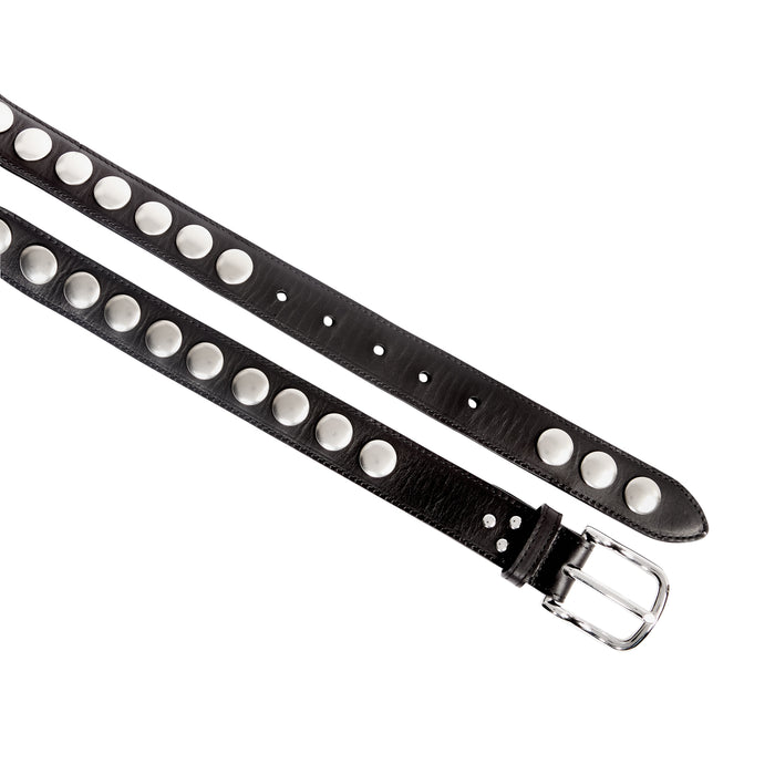 Jerome Dreyfuss Ceinture Festival Noir Silver