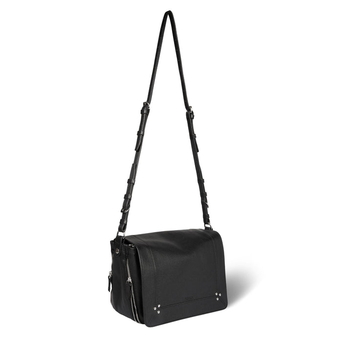 Jerome Dreyfuss Igor Buffle Noir Silver