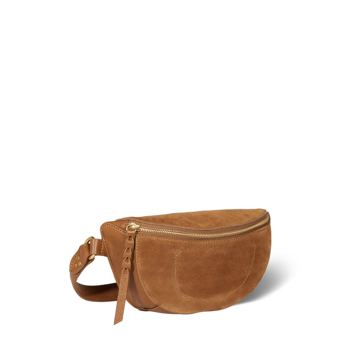 Jerome Dreyfuss Lino Banane Croûte Velours Tabac