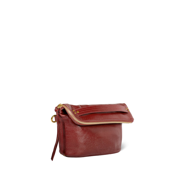Jerome Dreyfuss Lucky Pochette Buffle Acajou