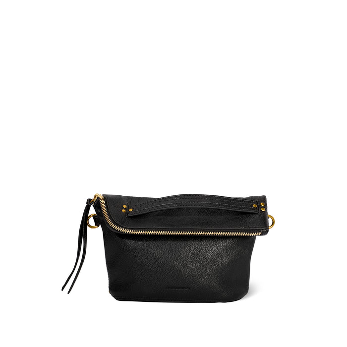 jerome dreyfuss Lucky pochette Chèvre Noir grainé
